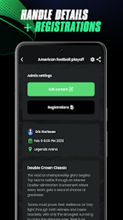Tourney - Tournament Maker App Image