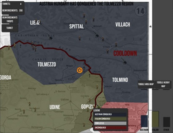 Battles of Isonzo screenshot