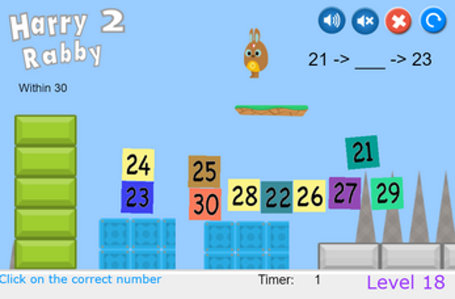 HarryRabby 2 Elementary Math - Missing number in a sequence Image