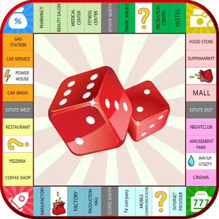Monopolist Business Dice Board Image