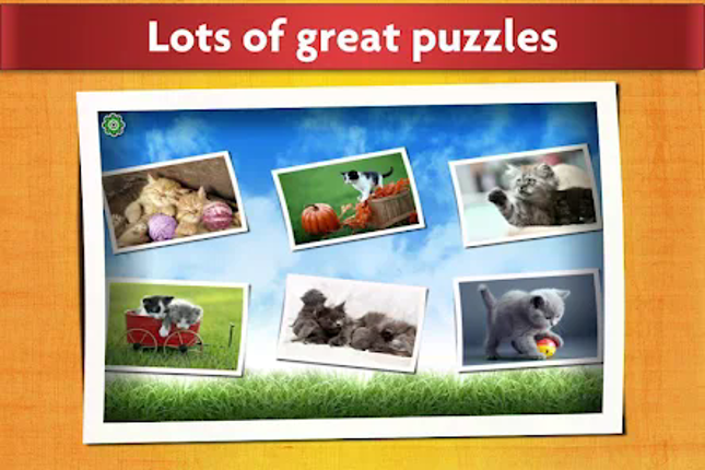 Cats Jigsaw Puzzle Game Kids screenshot
