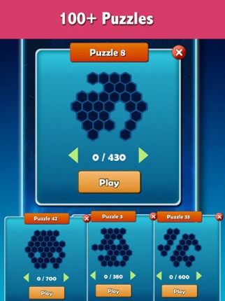 Hexa Block Merged screenshot