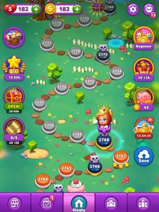 Lollipop: Sweet Taste Match3 screenshot