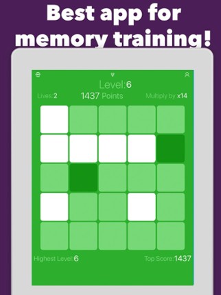 Memory Skill Elevator screenshot
