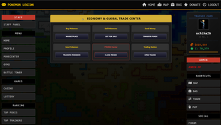 POKEMON LEGION - OPEN WORLD RPG screenshot