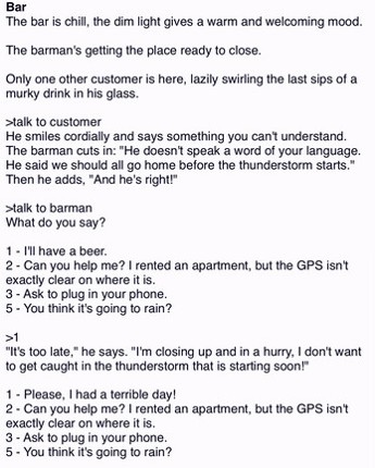 Rain Check-in screenshot