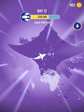 Shoal of fish screenshot