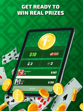 Solitaire Battle Blitz Game screenshot