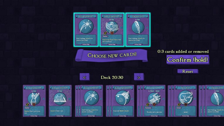 Spellcard Academy screenshot