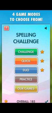 Spelling Challenge PRO screenshot