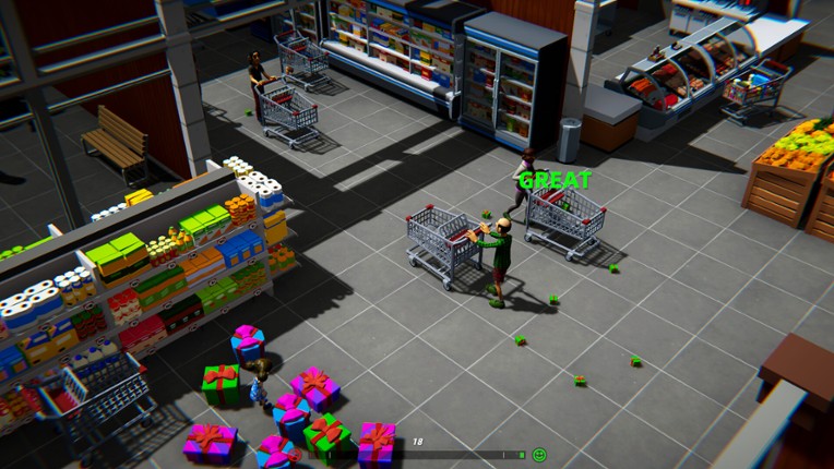 Supermarket Bash screenshot