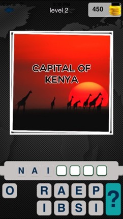 What's That Capital Quiz screenshot
