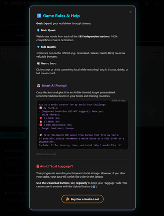 World Tour Movie Edition BETA Image