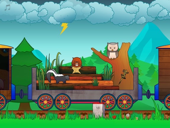 Animal Train for Toddlers screenshot