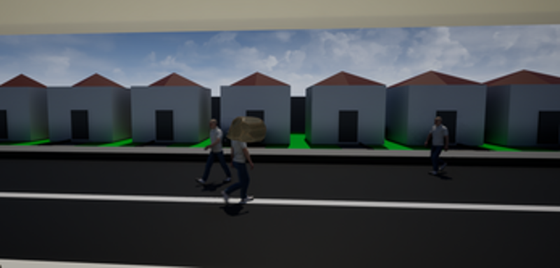 Assault People With Rocks Simulator screenshot