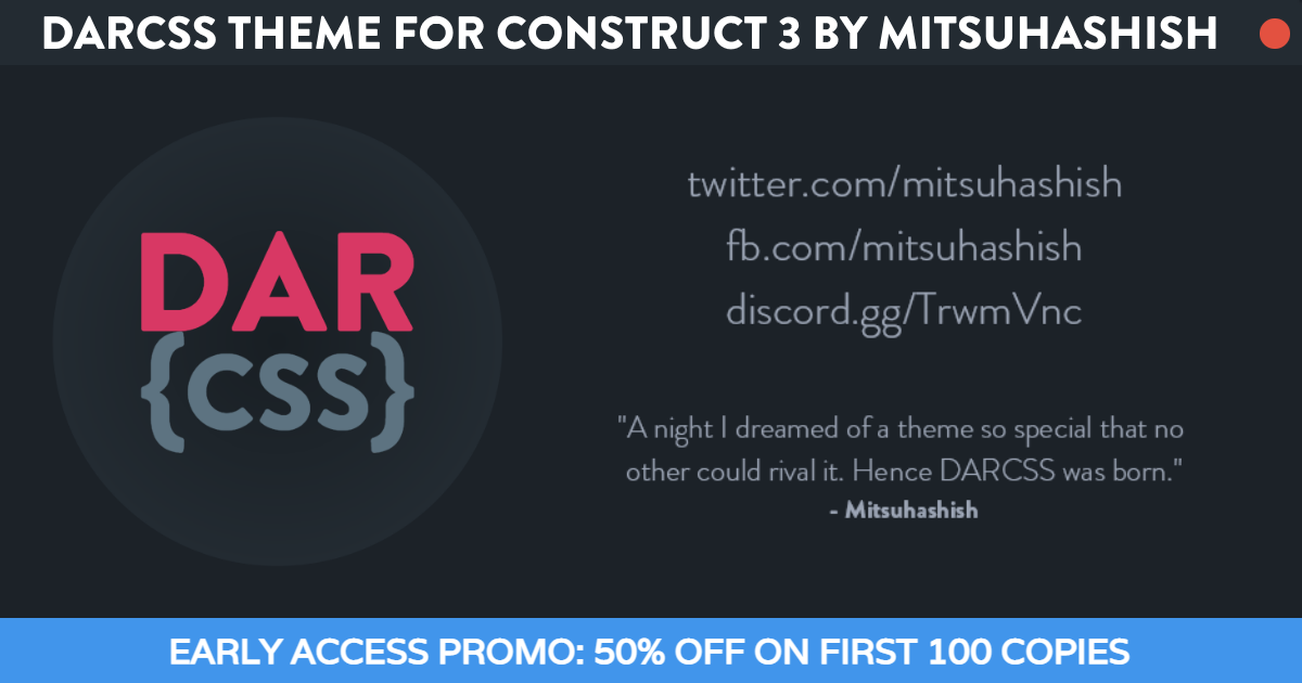 Games like DARCSS theme - Construct 3