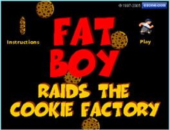Fat Boy Raids The Cookie Factory Image