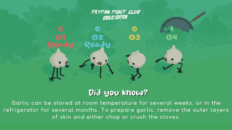 Frypan Fight Club: Garlic Edition Image