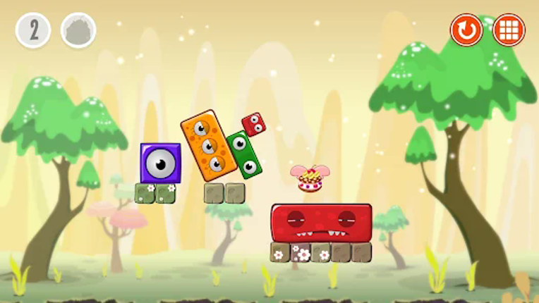 Monsterland 2. Physics puzzle screenshot