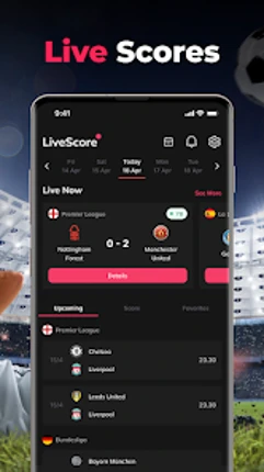 Live TV : Live Scores App Image