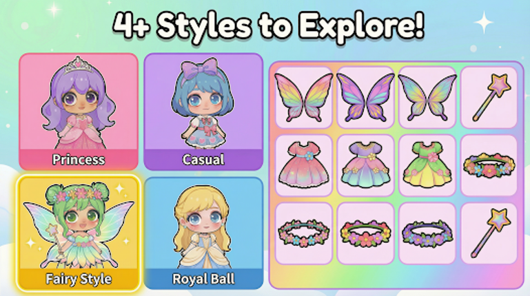 Anime Dress & Fashion Makeover screenshot