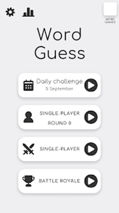 Word Guess: Classic Games screenshot