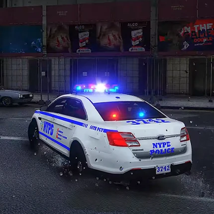 US Police Car Parking Games 3D Image