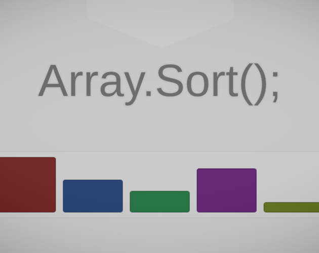 Games like Array.Sort();