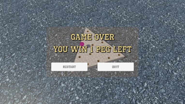 Old Timer Peg Game Image