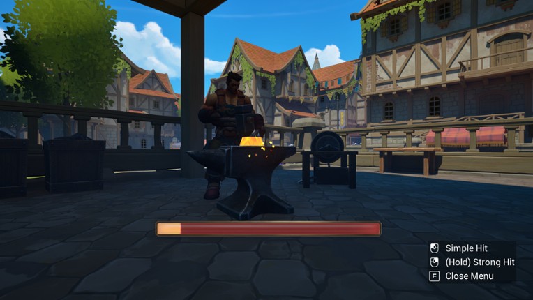 Heat 'n Hit: The Blacksmith Simulator screenshot
