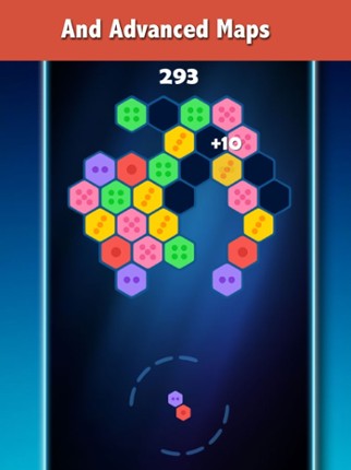 Hexa Block Merged screenshot