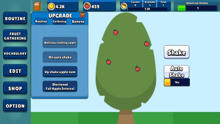 Idle Monkeylogy screenshot