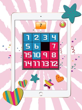 Learn Number And Counting 15 Puzzle Games For Kids screenshot