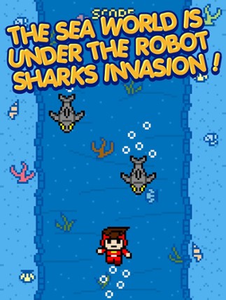 Little Brave Hero Boy : Invincible Deep Blue Sea World Savior screenshot
