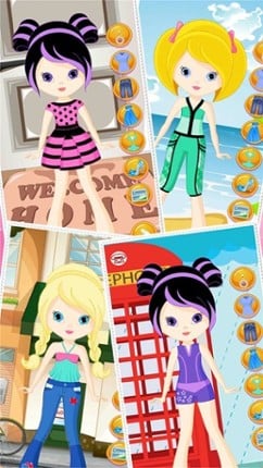 Little Girl Dress Up Dolls - Fashion Makeover Game For Girls screenshot