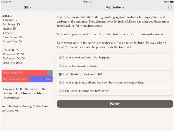 Machinations: Fog of War screenshot