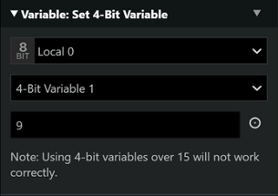 Mini Variables Plugin for GB Studio Image