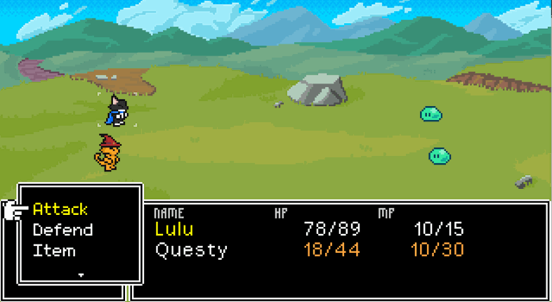 Sara's Turn Based Battle System Image