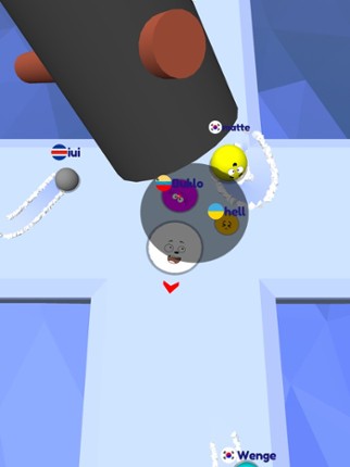 Snow Roll.io screenshot