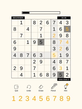 Sudoku App screenshot