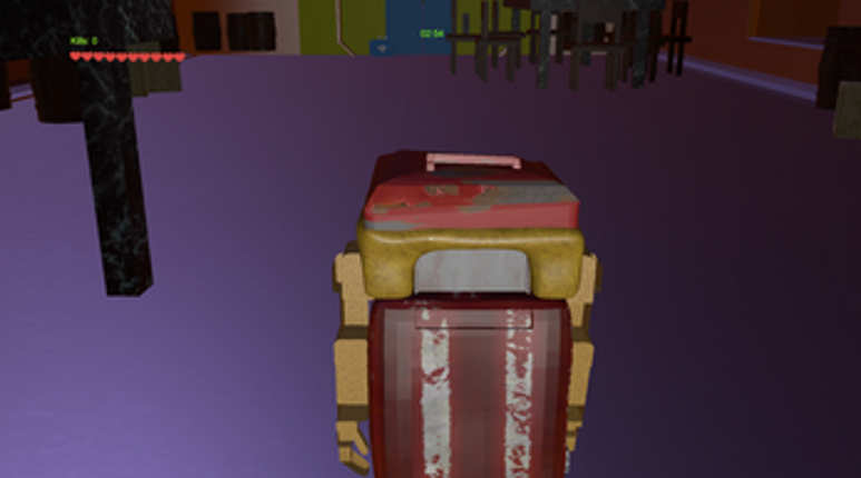 Trashcan In A Spaceship Image