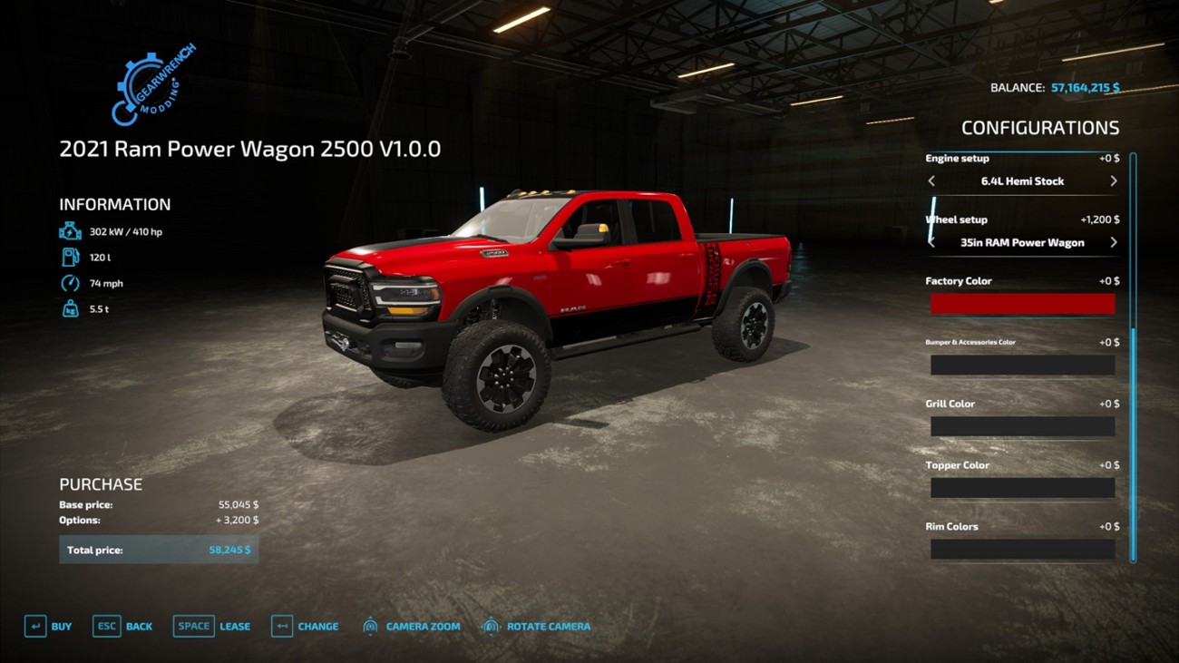 Games like 2021 Ram 2500 Power Wagon - 2022 GWM Christmas Release