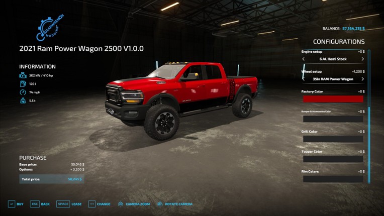 2021 Ram 2500 Power Wagon - 2022 GWM Christmas Release Image