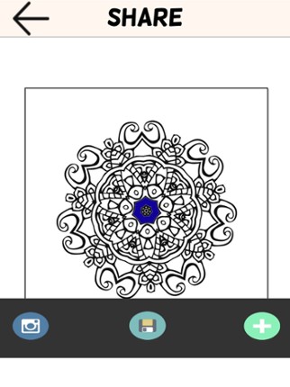 Adult Coloring Book Color Therapy Pages Stress screenshot