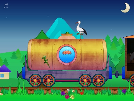 Animal Train for Toddlers screenshot