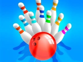 Bowling Hit 3D Image