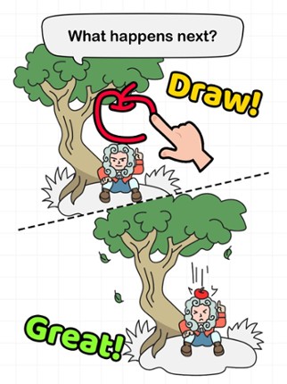 Brain Draw - Draw one part screenshot