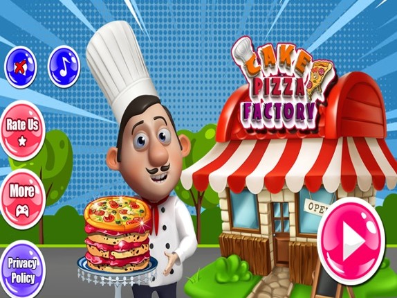 Cake Pizza Factory Image