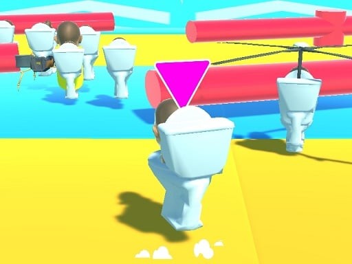 Games like Fall Boys Skibidi Toilet