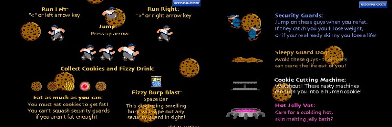 Fat Boy Raids The Cookie Factory Image